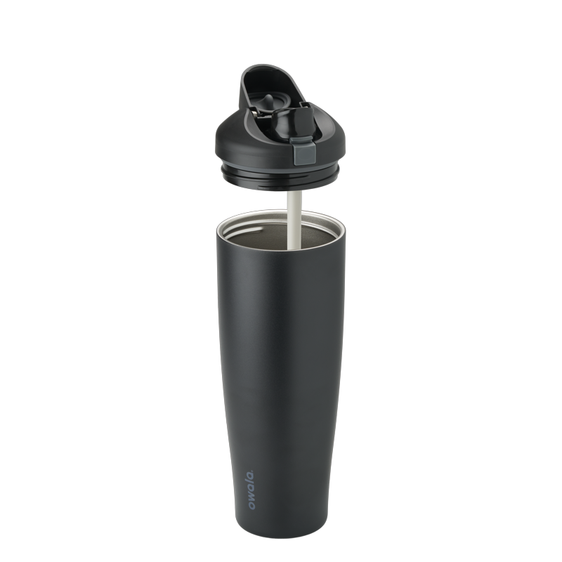 FreeSip Insulated Stainless Steel Tumbler - 40oz - Very, Very Dark