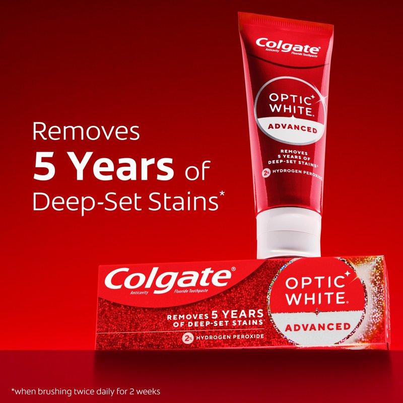 Whitening Toothpaste with 2% Hydrogen Peroxide, Mint Flavor, 3-Pack (3.2 oz)