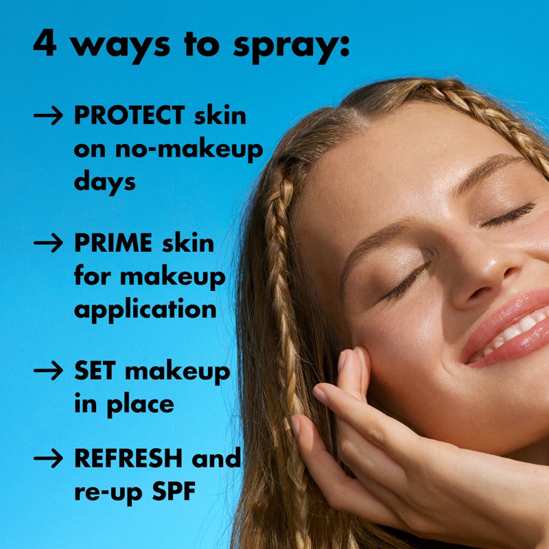 Clear SPF 45 Setting Spray with Watermelon Extract