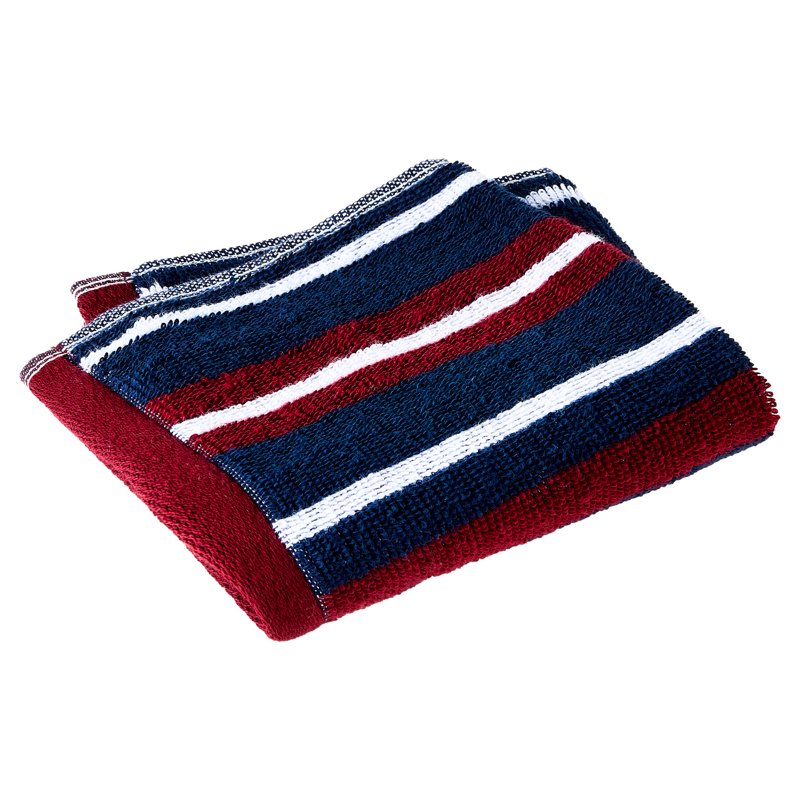 Navy Blue Cotton Towel Set - 6-Piece Bath & Hand Towels, Washcloths