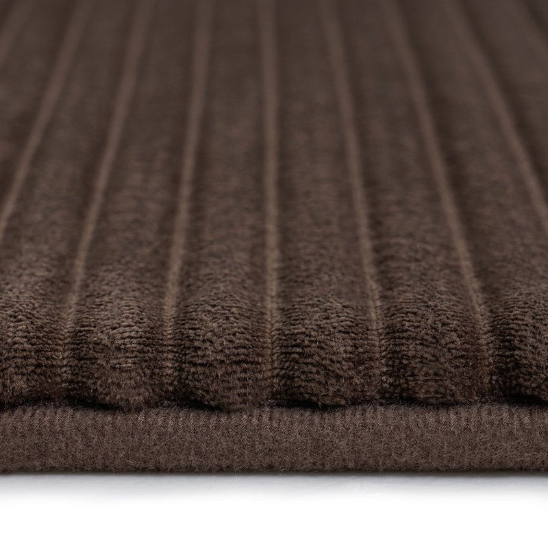 Mainstays Performance Foam Bath Rug Set - Brown, 2-Piece, 17 x 24 Inches