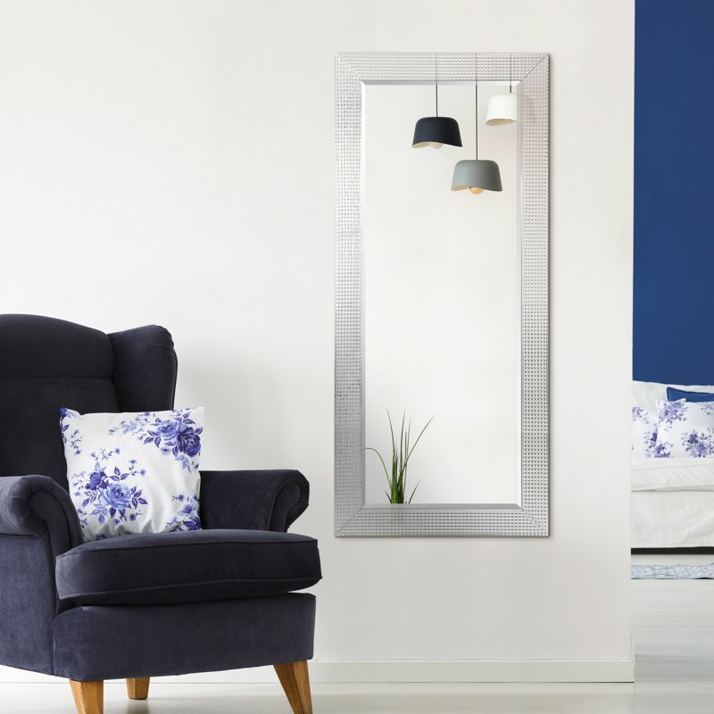 Rectangle Wall Mirror 24x54 Inches Beveled Glass Modern Decor - Empire Art