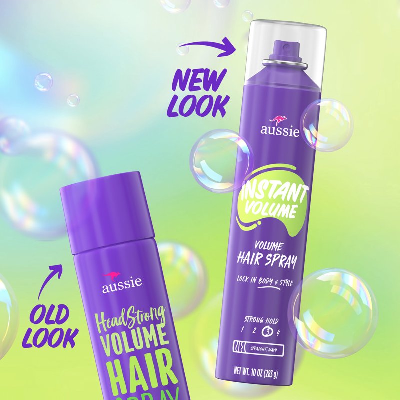 Instant Volume Hair Spray for Wavy and Straight Hair - 10 oz