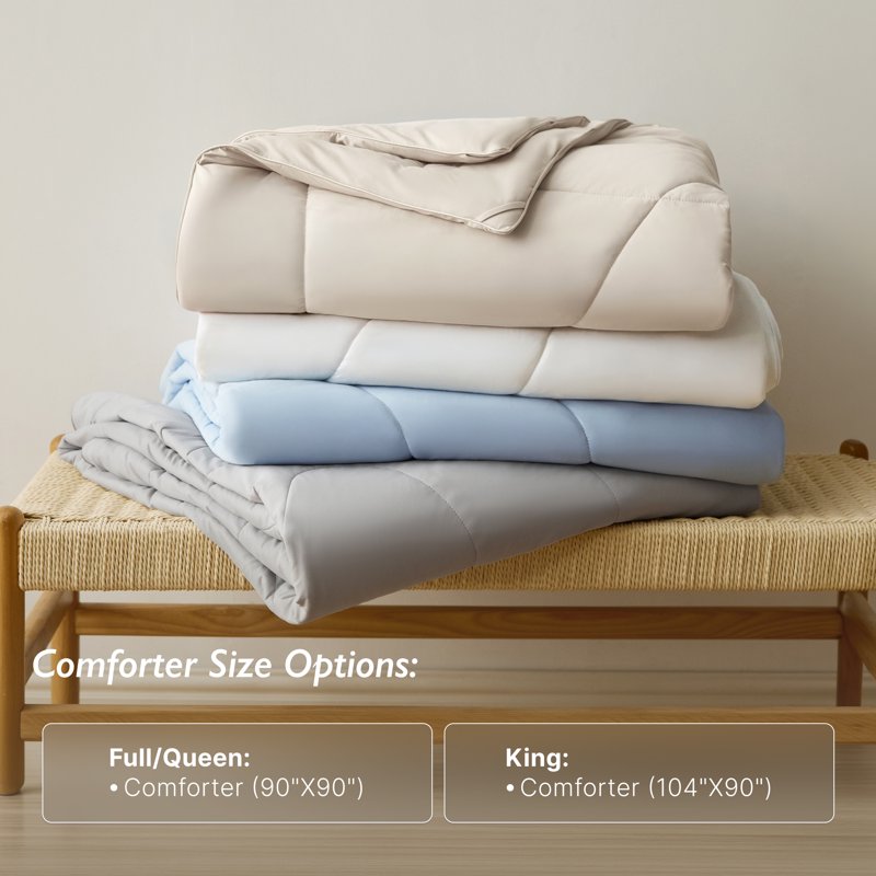Breescape Essentials B-Cool Cooling Comforter - King Size, White