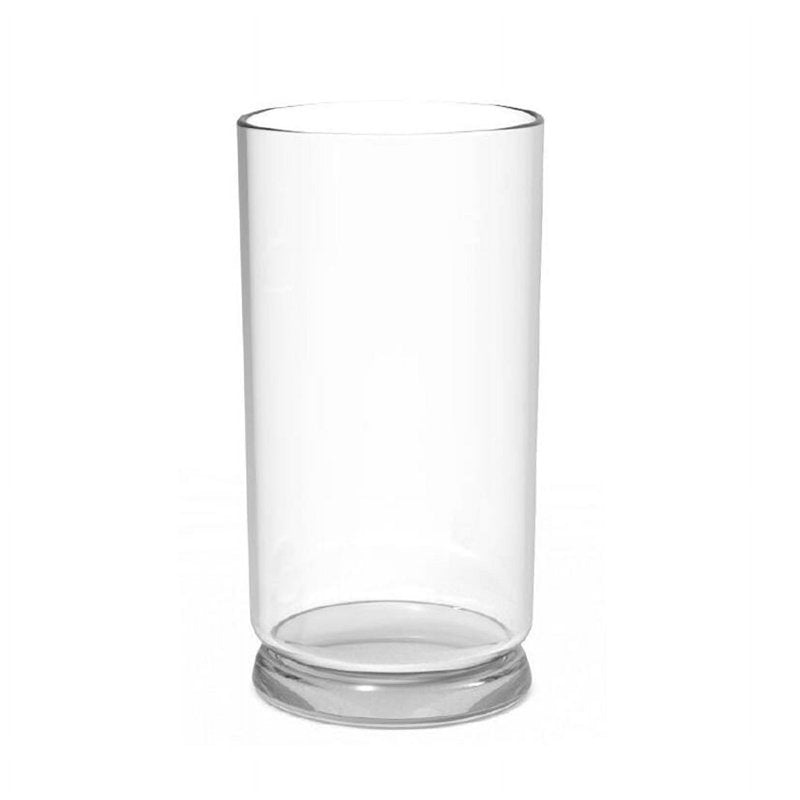 16-Ounce Clear Glass Tumbler - 2 Pack