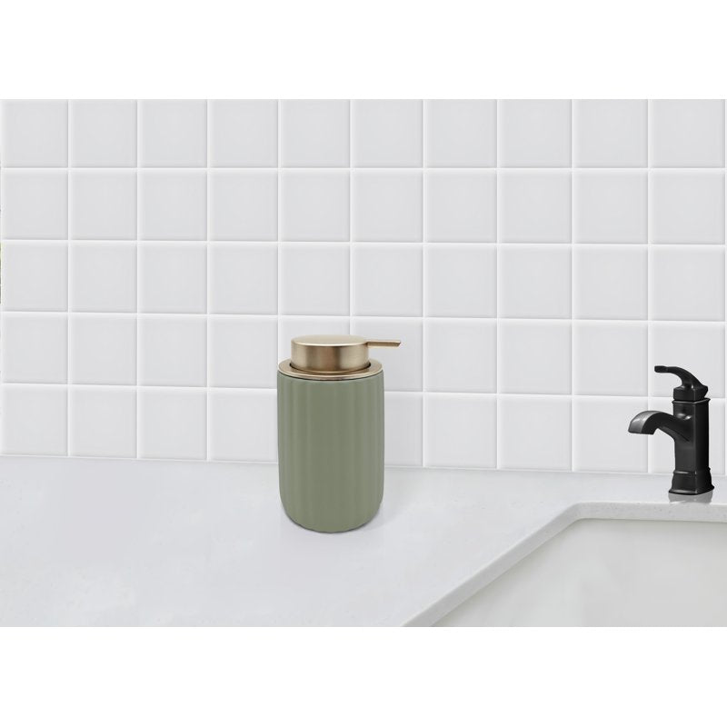 Beautiful Drew Barrymore Green Lotion Pump for Soap & Lotion Dispenser - Variation of THIS listing