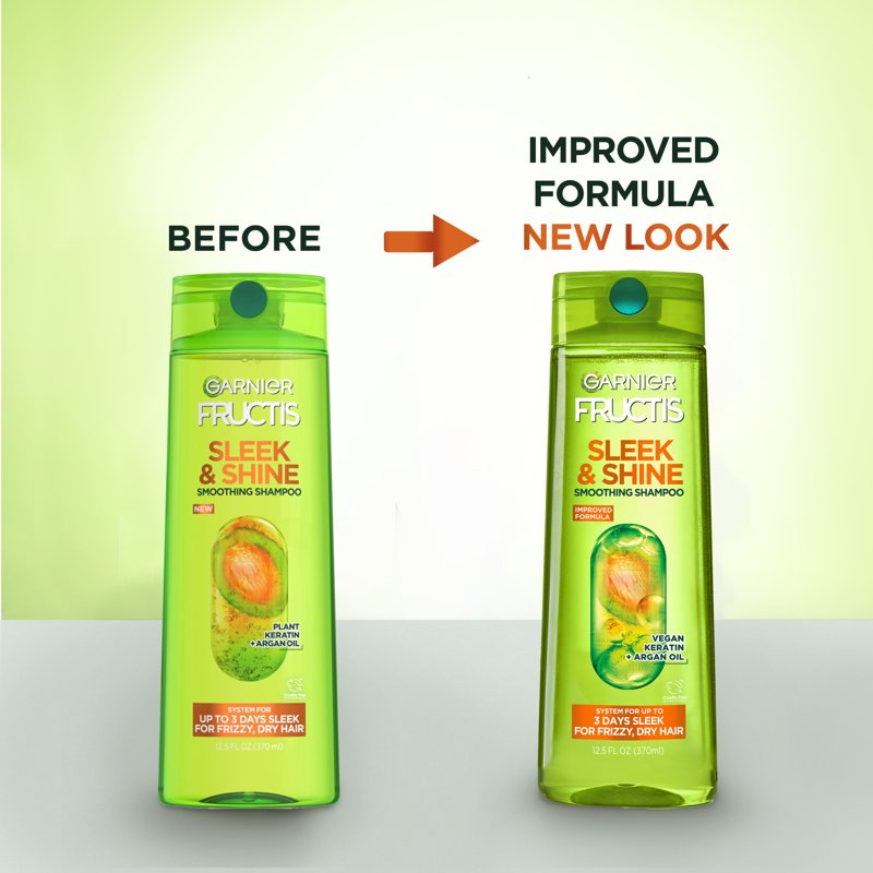 Sleek and Shine Fortifying Shampoo for Frizzy, Dry Hair