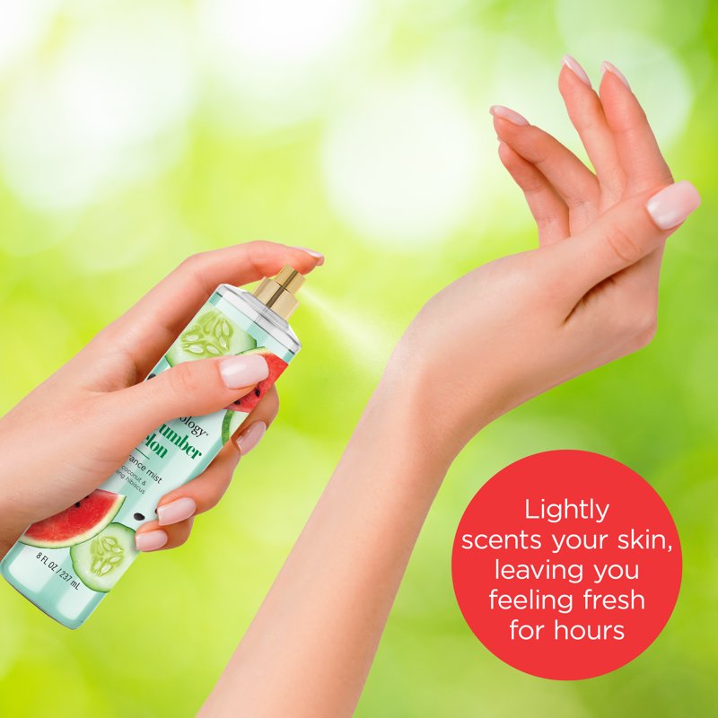 Cucumber Melon Refreshing Body Mist - Lightweight Fragrance Spray