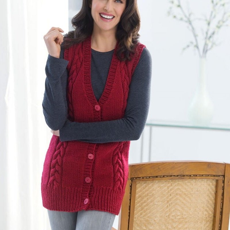 Red Heart Super Saver Jumbo Acrylic Yarn - Burgundy, 14oz, 744 Yards, Single Variation