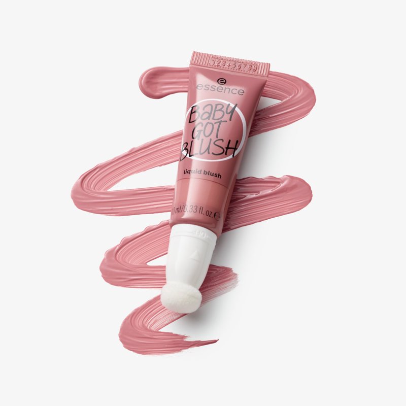 Liquid Blush with Sponge Applicator - Buildable Natural Cheek Color