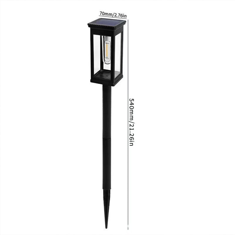 Outdoor Solar Garden Stake Light L - Waterproof Ambient Pathway Lighting