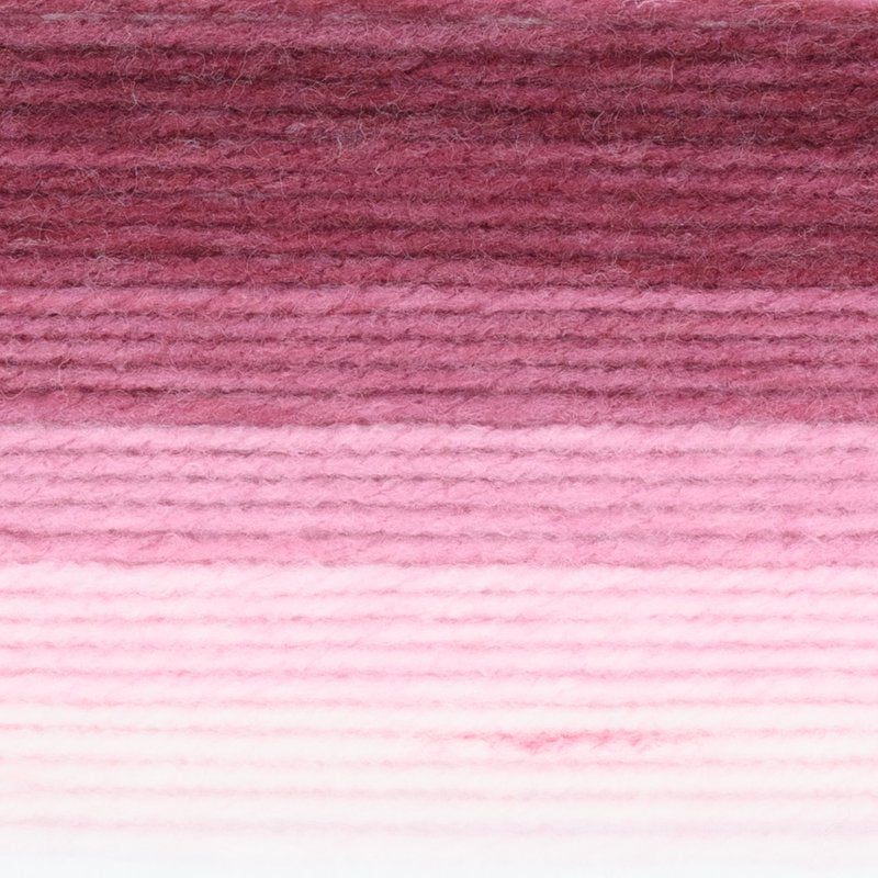 Lion Brand Mandala Gradient Burgundy Yarn - Ombré Crafting Fiber