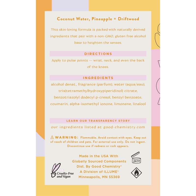 Coco Blush Eau de Parfum Perfume Spray - Tropical Coconut & Pineapple
