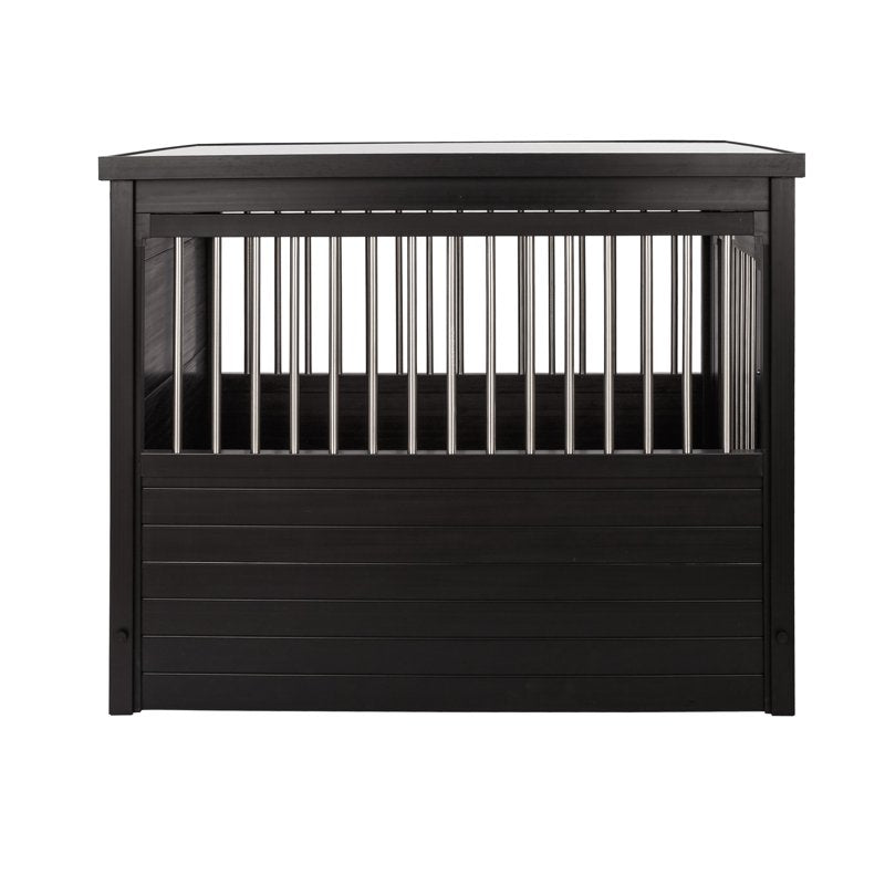 ECOFLEX Dog Crate & End Table - Indoor Pet Kennel Furniture