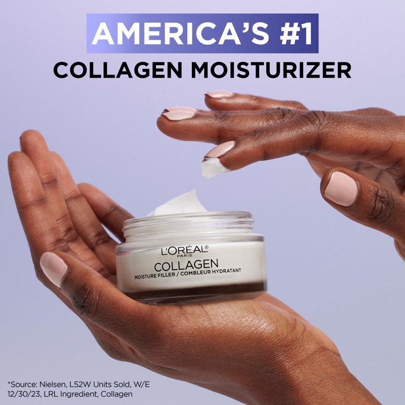 Collagen Anti-Aging Face Moisturizer, Fragrance-Free Firming Cream, 1.7oz