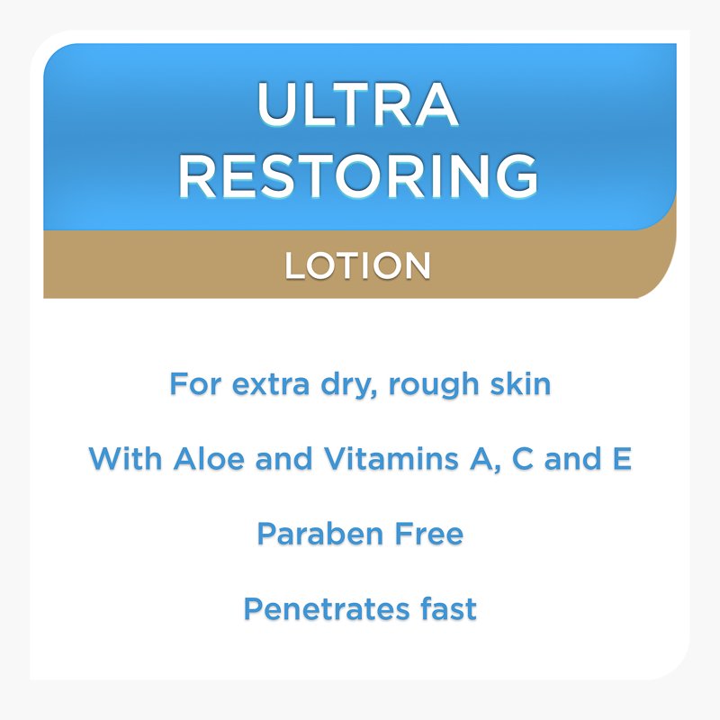 Ultra Restoring Body Lotion with Vitamins A, C, E and Aloe - 14 fl oz
