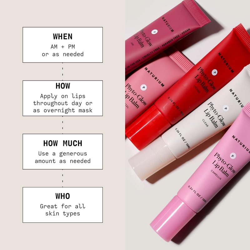 Hydrating Lip Balm with Glossy Finish - Nourishing Sheer Tinted Care