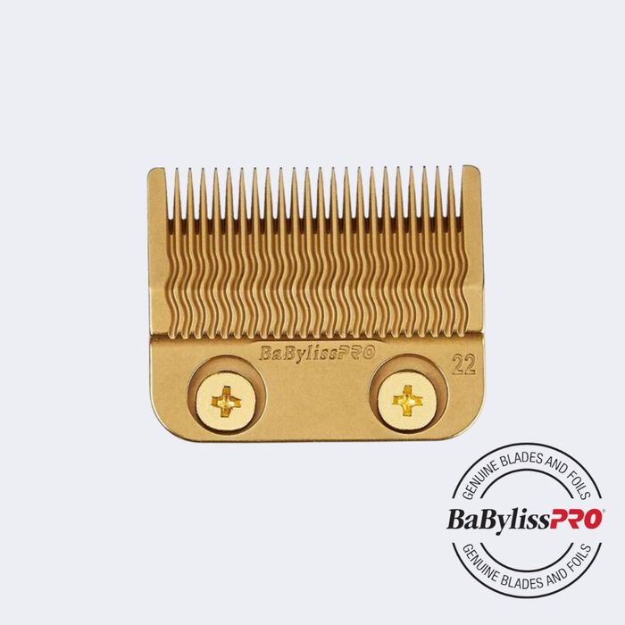 Gold Titanium Precision Fade Blade for FX Series Clippers