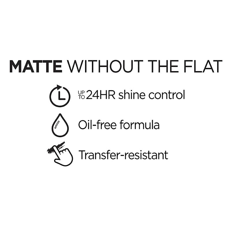 Long-Wear Pro-Matte Liquid Foundation - Oil-Free Medium to Full Coverage