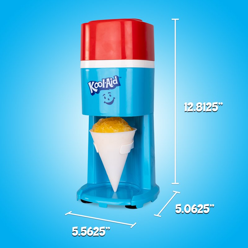Electric Snow Cone Maker - Portable Shaved Ice Machine with Stainless Blades