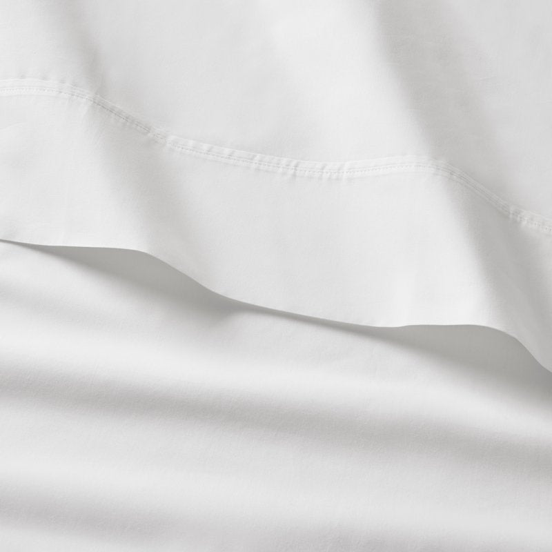 Better Homes & Gardens Arctic White King Cotton Pillowcases - 300-Thread-Count Percale, Set of 2