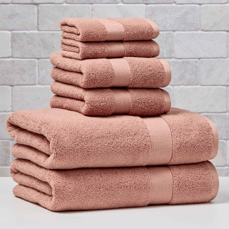 Better Homes & Gardens Soft Solid Cotton Hand Towel - Old Rose