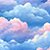 Memory Foam Fun Pillow with Cool Cover - Dreamy Clouds 2 Pack - Standard/Queen Variation