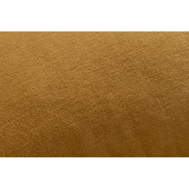 Chris Loves Julia x Loloi Gold Velvet Decorative Pillow 13x21 Inches - Piped Edges