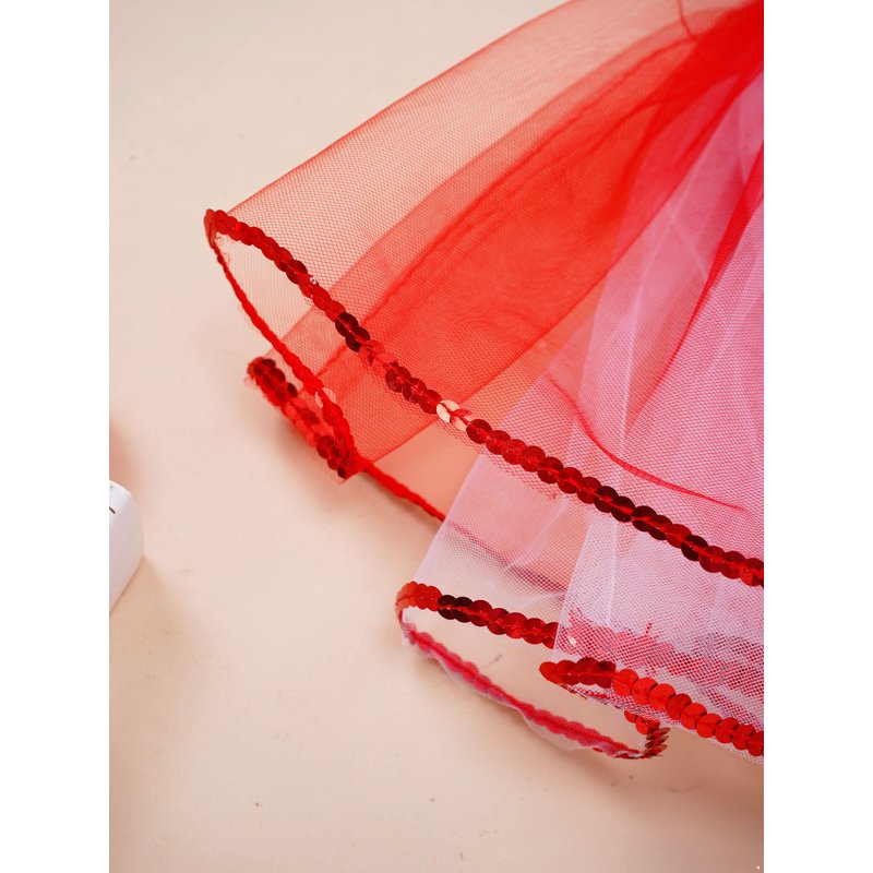 Kids Girls Christmas Sequins Santa Dance Costume Tutu Dress - Size 10 - Red-C