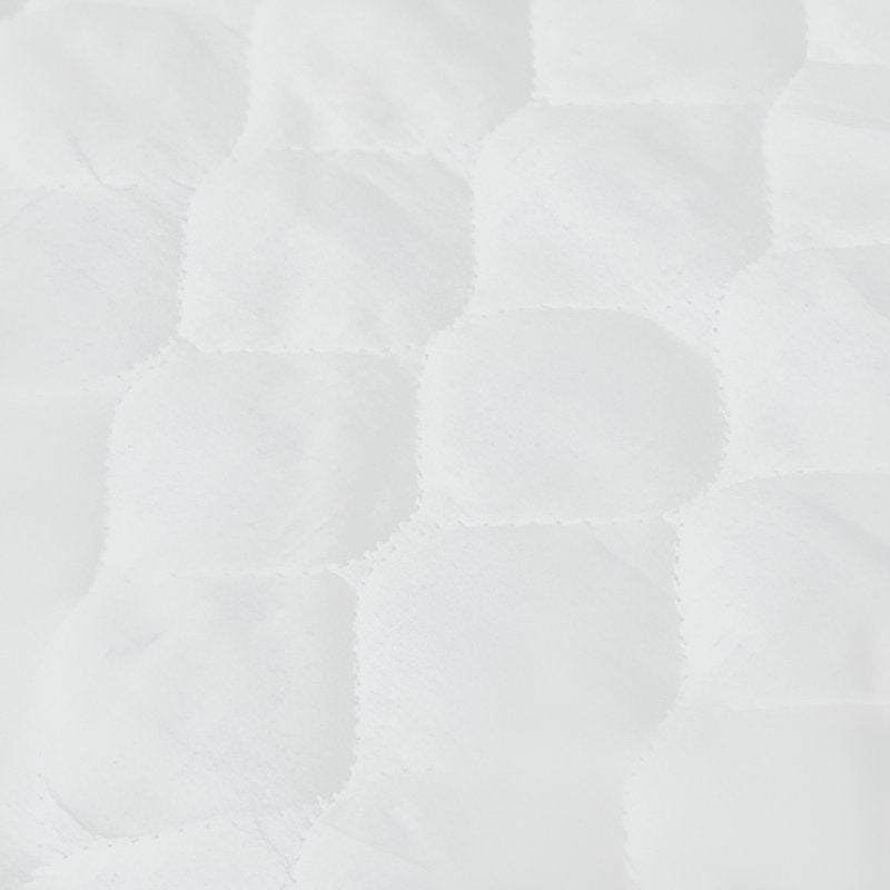 Waterproof Mini Crib Mattress Protector - Quilted Cotton, Noiseless, 38x24 Inches