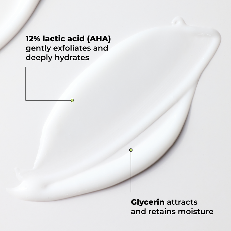 Daily Nourish Body Lotion with 12% Lactic Acid - Hydrating & Exfoliating