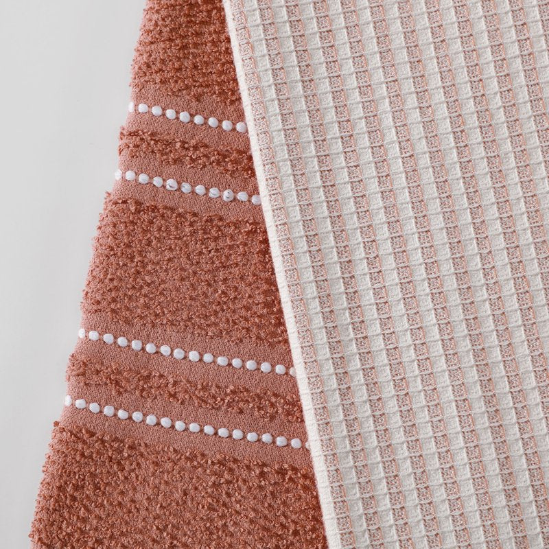 Terracotta Kitchen Towels 2-Pack - Soft & Absorbent Cotton