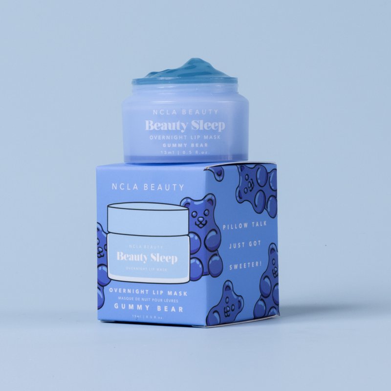 Hydrating Overnight Lip Mask - Vegan Lip Treatment with Shea Butter