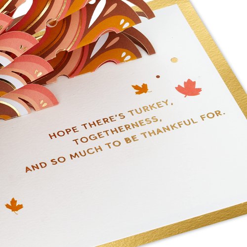 Hallmark Signature Paper Wonder Thanksgiving Pop Up Card (Turkey)