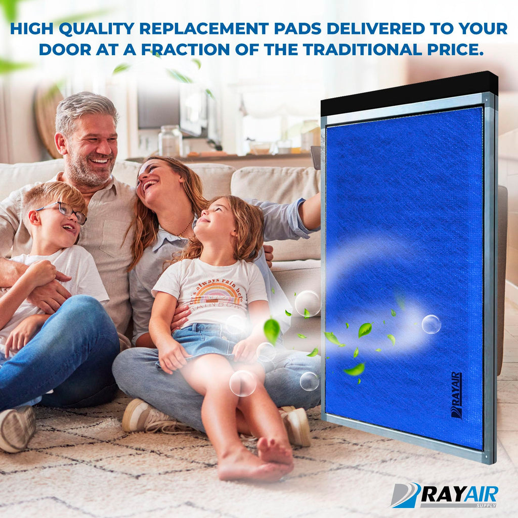 RayAir Supply 20x25 Replacement Filter Pads Compatible with Dynamic Air Cleaner 20X25 Refill (3 Pack), Made in USA