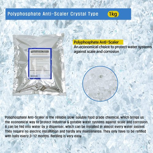 FilterTech Anti-Scaling Polyphosphate Siliphos Crystal (5~15mm)