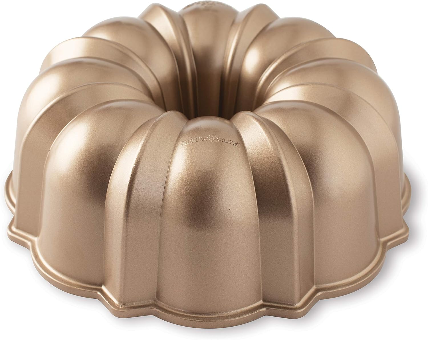 Nordic Ware 12-Cup Bundt Pan - Classic Toffee Finish for Perfectly Shaped Cakes