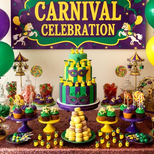 Weysat 60 Pcs Mini Mardi Gras Cruise Resin Ducks Tiny Yellow Green Purple Resin Ducks with Mardi Gras Hat Miniature Figurine Bulk Tabletop Shelf Decor for Masquerade Birthday Party Carnival Gift