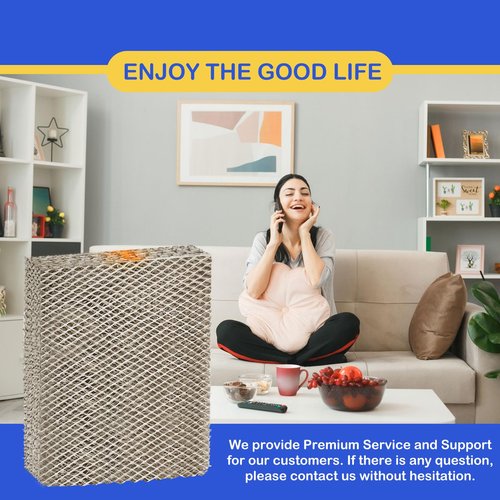 Roninby 35 Water Panel Humidifier Filter Replacement Comapatible with Whole-House Humidifier Models 350, 360, 560, 560A, 568, 600, 600A, 600M, 700, 700A, 700M, 760, 760A, 768 (Pack of 4)