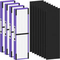 FLT4850PT Filter B Pet Replacement - High Efficiency Filters & Activated Carbon Pre-Filters | Compatible with G-Guardian AC4825, AC4300, AC4900, AC4825DLX, AC4850, CDAP4500 - Purple