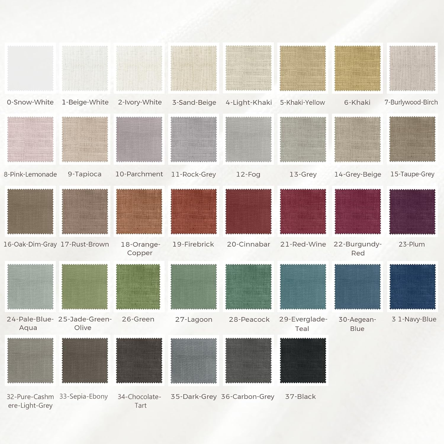 TWOPAGES Liz Linen Custom Blackout Curtain - Pleated Header, Memory Trained, Neutral Textured Drapes | 1 Panel