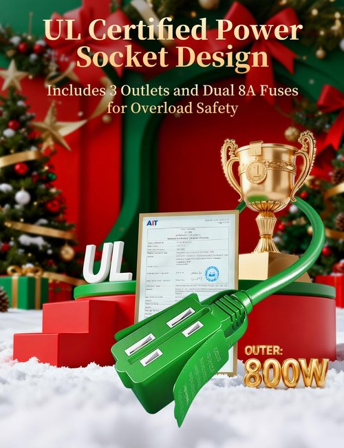 HOPOCO Musical Rotating Christmas Tree Stand with Remote, Anti-Tilt Noiseless 360-Degree Spinning Tree Stand Base with Speaker & Memory Function, Xmas Tree Holder Up to 9FT 120lb Artificial Tree 800W