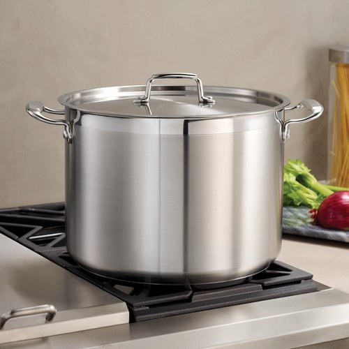 Tramontina Gourmet Stainless Steel 8-Quart Stock Pot with Lid