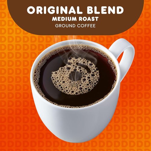 Dunkin' Original Blend Coffee - Medium Roast K-Cup Pods | 22 Count Boxes (Pack of 4)