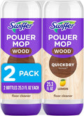 Swiffer Power Mop Solution - Quick-Dry Hardwood Floor Cleaner | All-Purpose Multi-Surface, 50.6oz