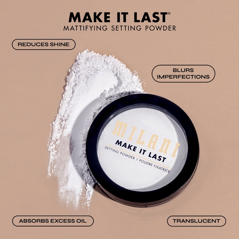 Translucent Mattifying Setting Powder for Flawless Matte Finish