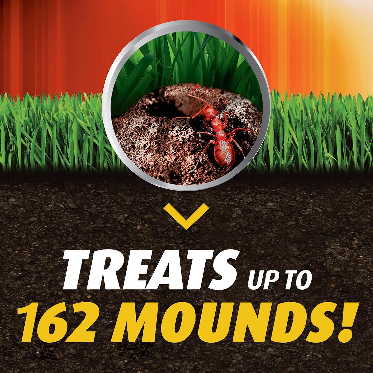 Ortho Orthene Fire Ant Killer - Effective Mound Treatment, Kills Queens, No Watering, 12 oz. (2-Pack)