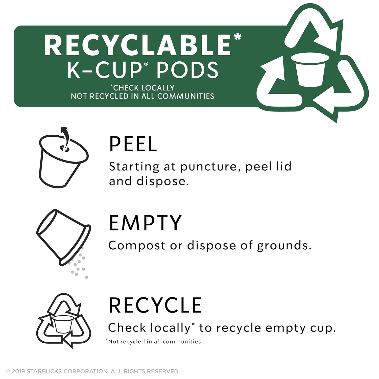 Starbucks K-Cup Coffee Pods - Caramel Crème Flavor for Keurig Brewers | 10 Count (Pack of 6)