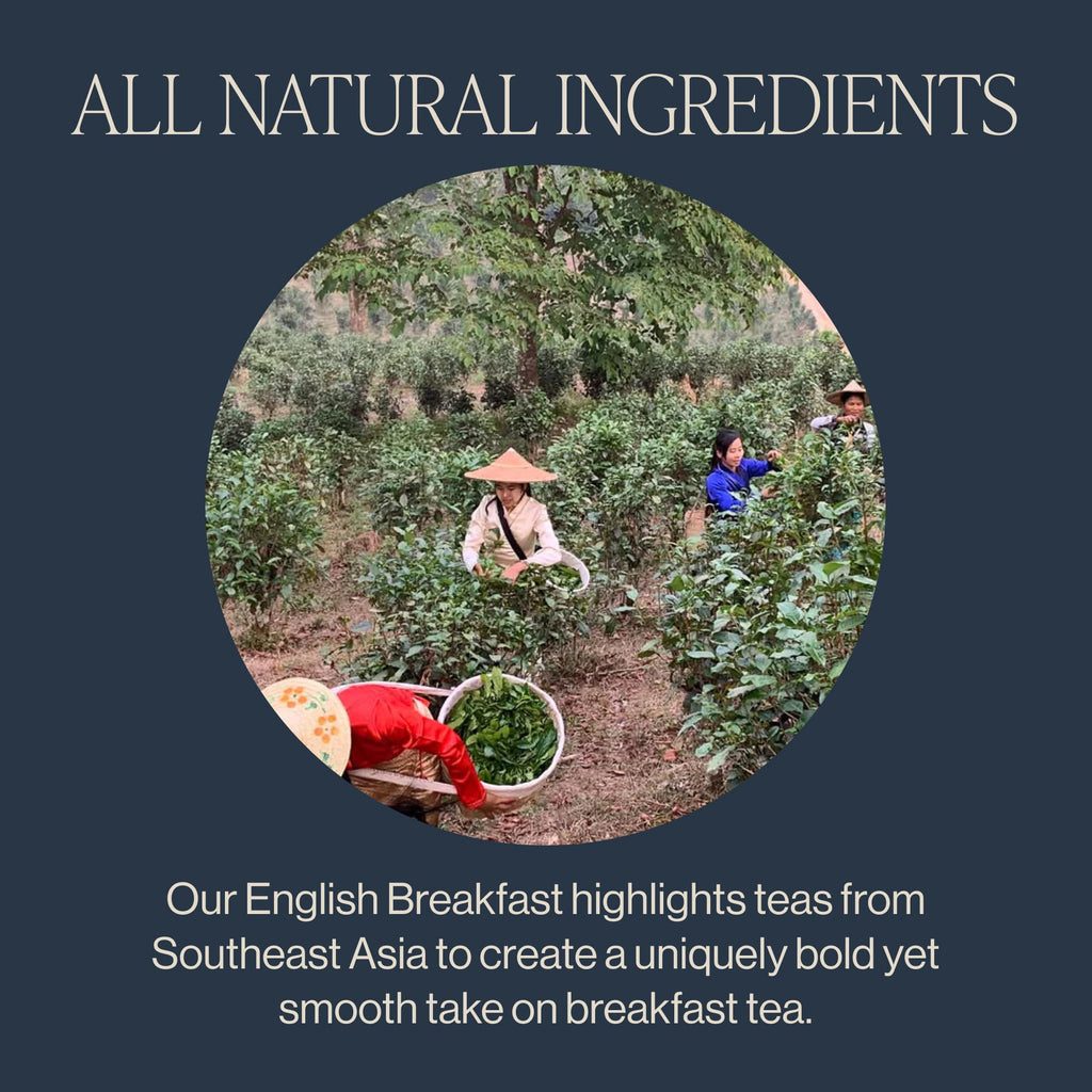 Rishi Tea English Breakfast Tea - Organic Loose Leaf Pure Black Tea, Energizing & Caffeinated, Ideal for Hot or Iced Tea - 16 Ounces, 45+ Servings