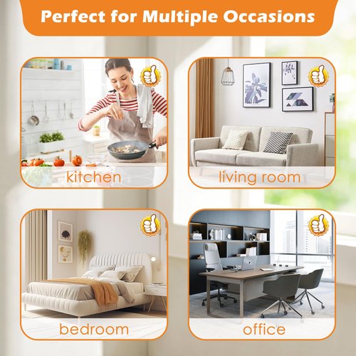 Smilefil 3 Pack Large Room Humidifier Filters Replacement Wick Filters Compatible with Canopy Humidifier Plus ONLY （5.5L）(Don’t fit for Bedside or Nursery)